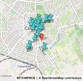 Mappa Via Sinni, 73042 Casarano LE, Italia (0.3525)