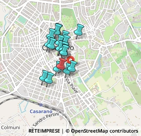 Mappa Via Sinni, 73042 Casarano LE, Italia (0.3265)