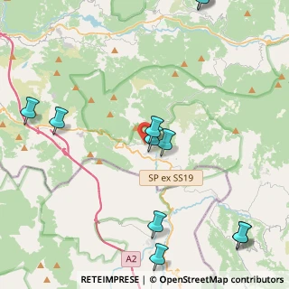 Mappa Via Aldo Moro e Caduti Via Fani, 85040 Castelluccio Superiore PZ, Italia (6.13273)