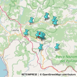 Mappa Via Aldo Moro e Caduti Via Fani, 85040 Castelluccio Superiore PZ, Italia (6.2225)