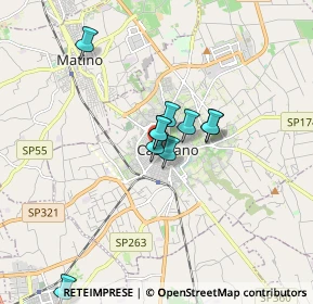 Mappa Via Calatafimi, 73042 Casarano LE, Italia (1.64)