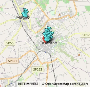 Mappa Via Calatafimi, 73042 Casarano LE, Italia (0.82545)