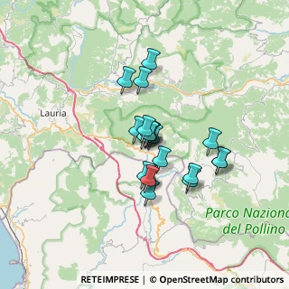 Mappa Via Giuseppe Garibaldi, 85040 Castelluccio Superiore PZ, Italia (5.19)