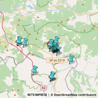 Mappa Via Arcieri Senatore, 85040 Castelluccio Superiore PZ, Italia (2.905)