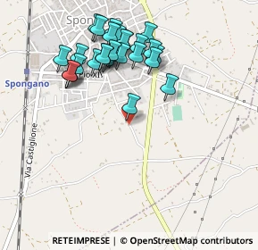 Mappa Via Guglielmo Oberdan, 73038 Spongano LE, Italia (0.53793)