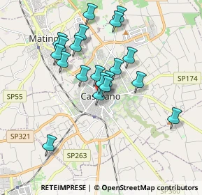 Mappa Via Padova, 73042 Casarano LE, Italia (1.7745)