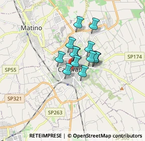 Mappa Via Padova, 73042 Casarano LE, Italia (1.04231)