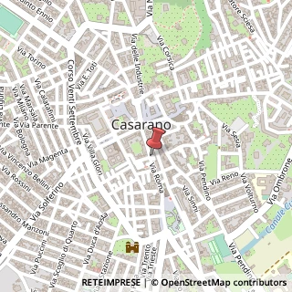 Mappa Via Roma, 37, 73042 Casarano, Lecce (Puglia)