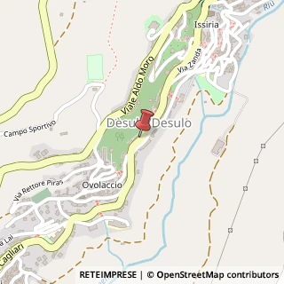 Mappa Via La Marmora, 10, 08032 Desulo, Nuoro (Sardegna)