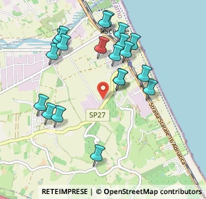 Mappa SP27, 64025 Pineto TE, Italia (1.0175)