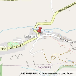 Mappa Via Salvo D'Acquisto, 43, 01020 Lubriano, Viterbo (Lazio)