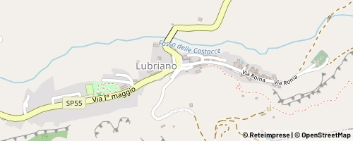 Mappa Lubriano