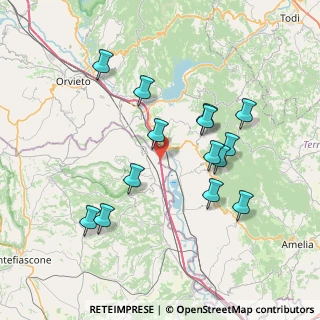 Mappa Milano - Napoli, 01024 Castiglione In Teverina VT, Italia (7.57714)