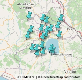 Mappa SS 74, 01010 Latera VT, Italia (11.14)