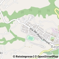 Mapa Bagnoregio