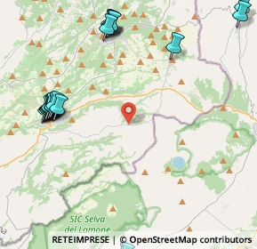 Mappa SP Pantano, 58017 Pitigliano GR (6.082)