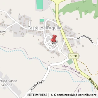 Mappa Via nazionale 90, 85021 Montecastrilli, Terni (Umbria)