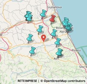 Mappa SS 150, 64024 Pianura Vomano , Italia (7.99111)