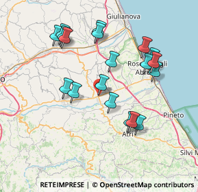 Mappa SS 150, 64024 Pianura Vomano , Italia (7.69737)