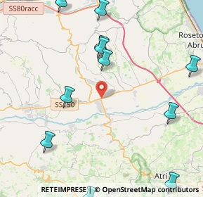 Mappa SS 150, 64024 Pianura Vomano , Italia (5.72545)