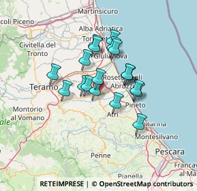 Mappa SS 150, 64024 Pianura Vomano , Italia (10.32368)