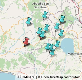 Mappa CIACCI PAOLA, 58017 Pitigliano GR, Italia (12.563)