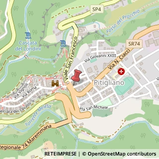 Mappa Via Nicola Ciacci, 19, 58017 Pitigliano, Grosseto (Toscana)