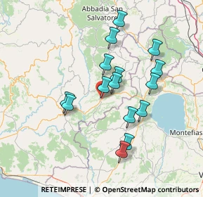 Mappa 58017 Pitigliano GR, Italia (13.32133)