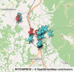 Mappa Via Tiberina, 05029 San Gemini TR, Italia (1.19565)