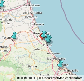 Mappa Te 64025, 64025 Pineto TE, Italia (43.33636)