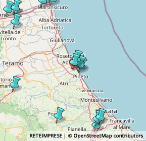 Mappa Via Rotabile per Casoli, 64025 Pineto TE, Italia (23.83125)