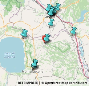 Mappa Via G. Pulicari, 01022 Bagnoregio VT, Italia (8.8245)