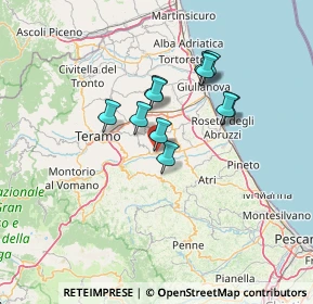 Mappa Via John Kennedy, 64020 Castellalto TE, Italia (10.74)