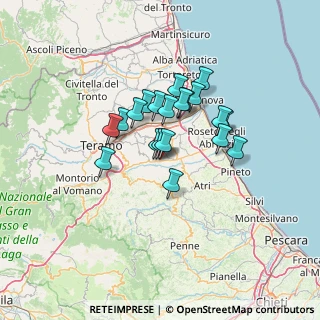 Mappa Via Salvatore Guareschi, 64020 Castellalto TE, Italia (10.081)