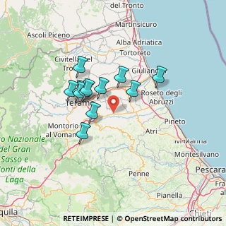 Mappa Via Macera, 64020 Canzano TE, Italia (11.2075)