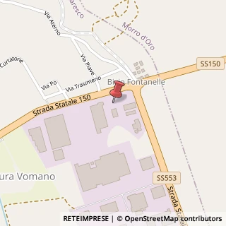 Mappa Strada Statale, 150, 64024 Notaresco, Teramo (Abruzzo)