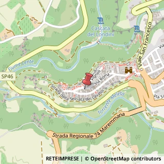 Mappa Via generale orsini 21, 58017 Pitigliano, Grosseto (Toscana)