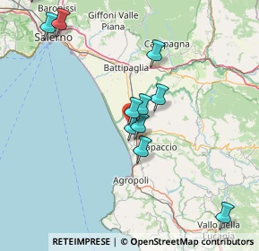 Mappa SP 356, 84047 Capaccio SA, Italia (18.45417)