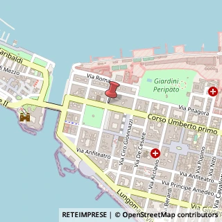 Mappa Via Cavour, 21, 74123 Taranto, Taranto (Puglia)