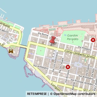 Mappa Corso Umberto I, 55, 74123 Taranto, Taranto (Puglia)