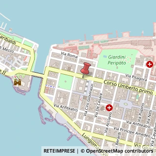 Mappa Corso Umberto I, 55, 74123 Taranto, Taranto (Puglia)