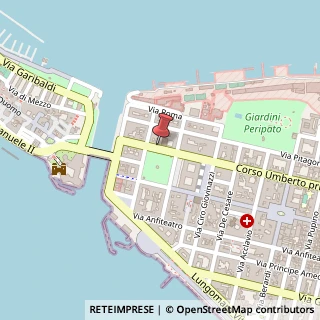 Mappa Corso Umberto I, 37, 74123 Taranto, Taranto (Puglia)