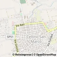 Map Cellino San Marco