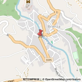 Mappa Via Oltrepergola, 14, 85050 Brienza PZ, Italia, 85050 Brienza, Potenza (Basilicata)
