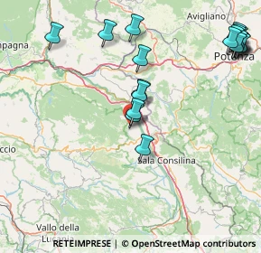 Mappa Via Foce, 84037 Sant'Arsenio SA, Italia (22.7775)