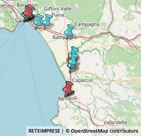 Mappa Km. 89.500 Strada Statale 18, 84047 Capaccio SA, Italia (18.679)
