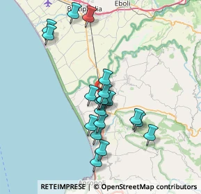 Mappa Km. 89.500 Strada Statale 18, 84047 Capaccio SA, Italia (7.1035)