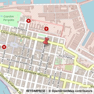 Mappa Via Duca degli Abruzzi, 19, 74100 Taranto, Taranto (Puglia)