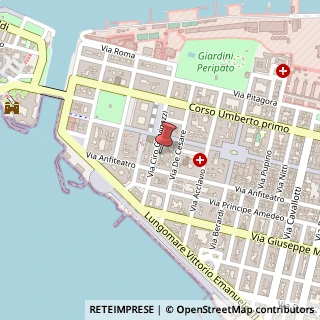 Mappa Via Ciro Giovinazzi, 55, 74123 Taranto, Taranto (Puglia)
