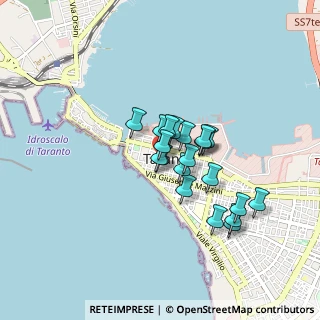 Mappa Via S. Tommaso d'Aquino, 74123 Taranto TA, Italia (0.673)